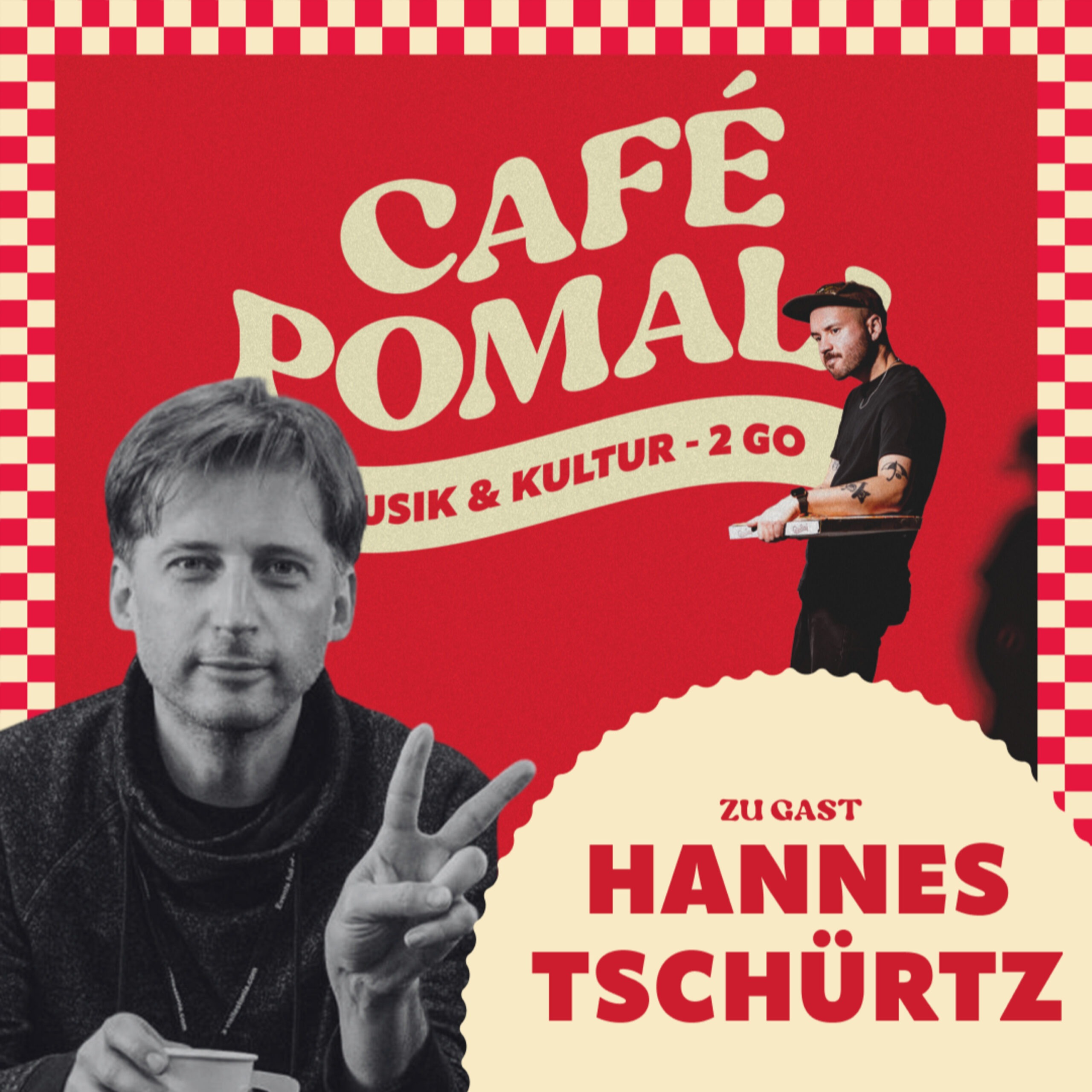 Episoden Thumbnail Café Pomali zu Gast Hannes Tschürtz