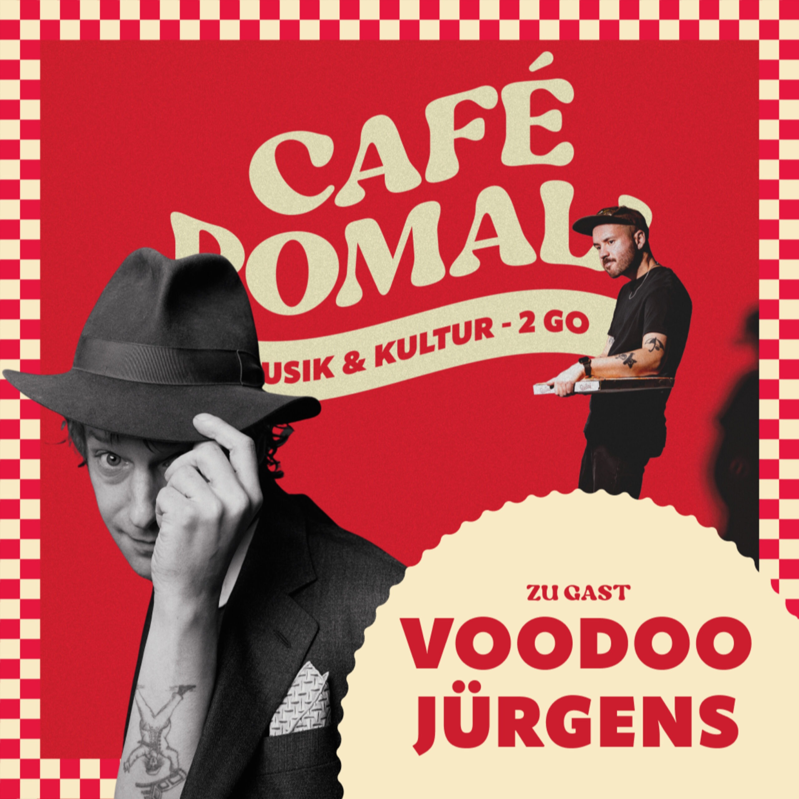 Episoden Thumbnail Café Pomali zu Gast Voodoo Jürgens